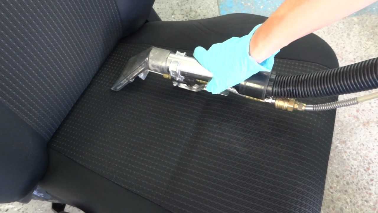 Чистка сидений автомобиля ванишем Чистка сидений автомобиля ванишем
